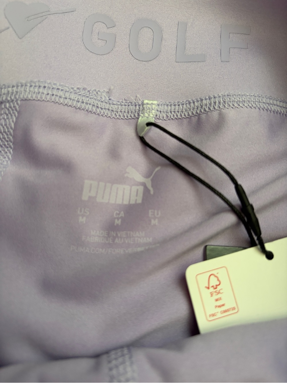 NWT Puma PWR Shape Golf skort size medium (177) - Picture 3 of 10